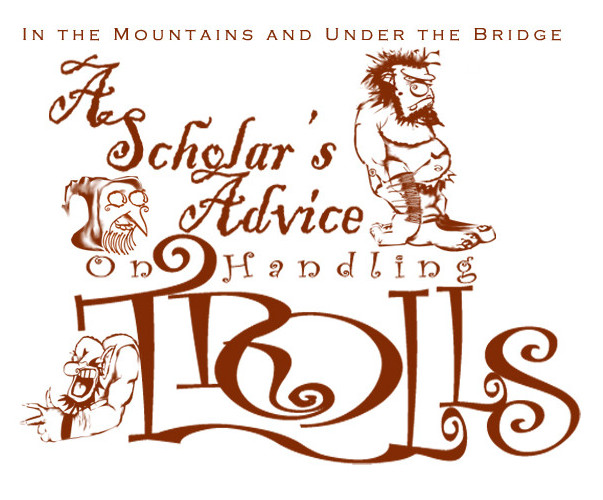 A Scholar's Advice on Handling Trolls Logo