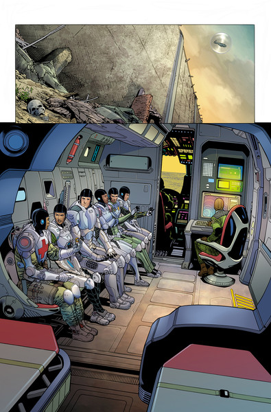 Page from Quarantine Zone