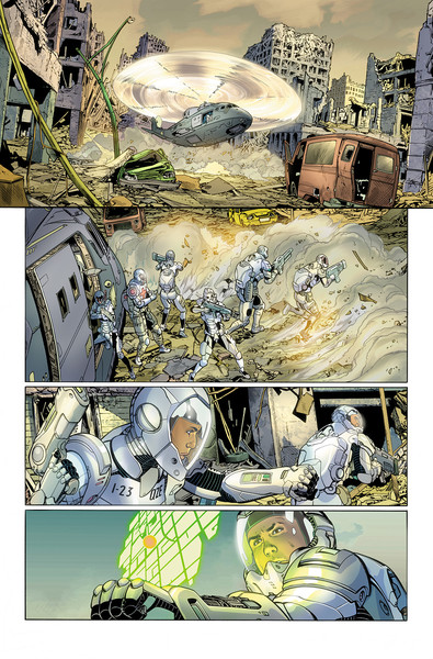 Page from Quarantine Zone