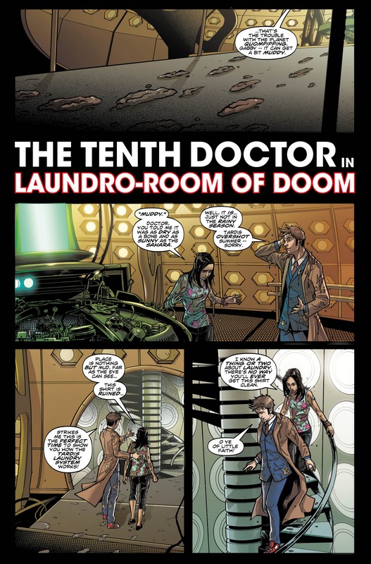 Free Doctor Who Comic On Free Comic Book Day Tenth Doctor Sample