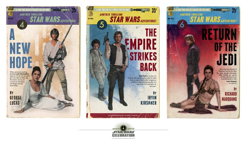 Star Wars Celebration Retro Poster