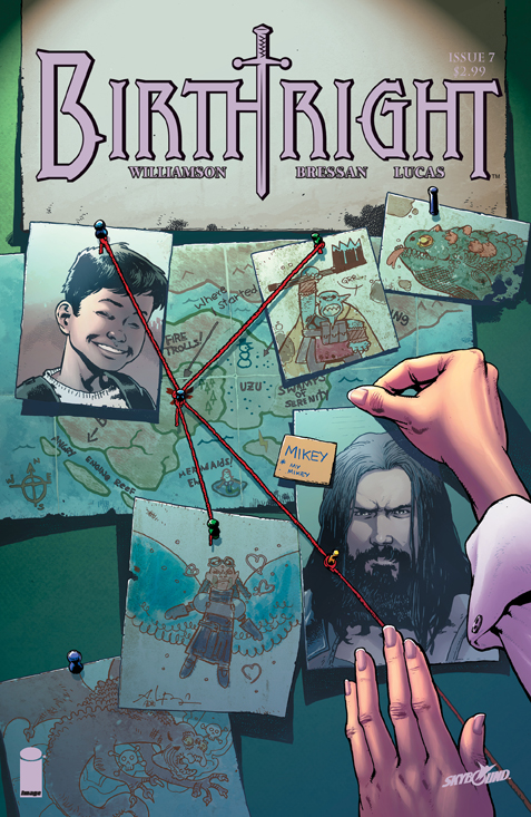 Cover for Birthright #7