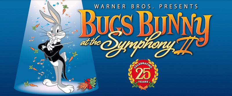 Logo: Bugs Bunny at the Symphony Celebrating 25 years