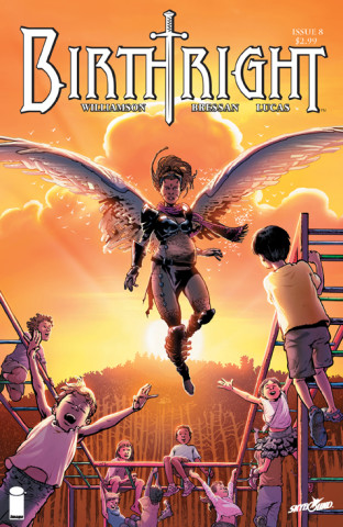 Cover for Birthright #8