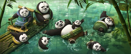 Shot from Kung Fu Panda 3