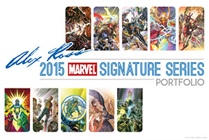 Alex Ross 2015 Marvel Signature Series Portfolio Front