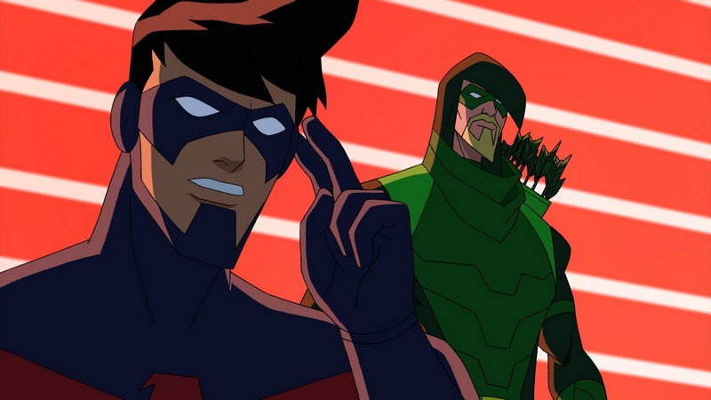 Green Arrow and Nightwing in Batman Unlimited