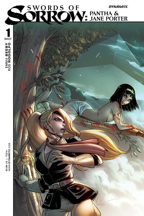 Swords of Sorrow: Jane & Pantha cover by Andolfo