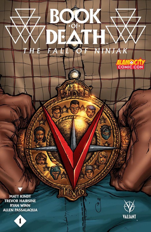 Book of Death Ninjak Alamo Comic Con Exclusive
