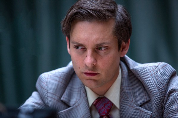 Tobey Maguire as Bobby Fischer in Pawn Sacrifice