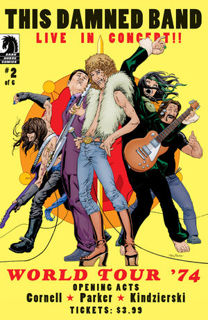 Cover for This Damned Band #2