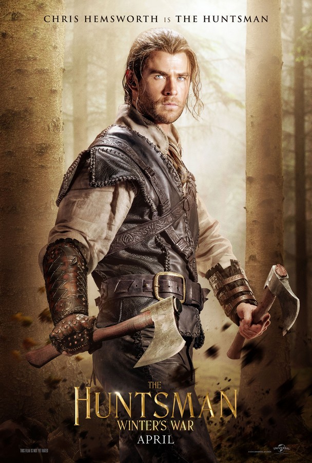 Chris Hemsworth as the Huntsman in The Huntsman: Winter's War