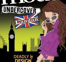 Cover for Model Undercover: London by Carina Axelsson