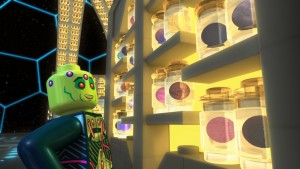 Braniac gloats over his collection of planets
