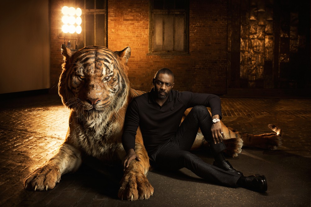 Idris Elba and Tiger Shere Khan