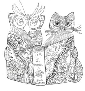 Owl & Cat from Patterns of the Wheel