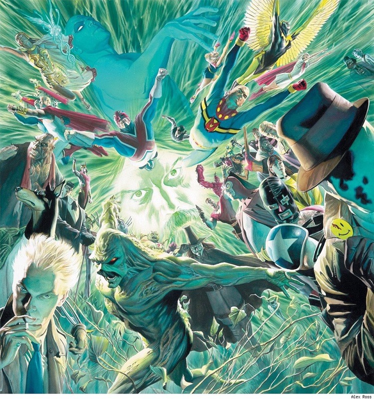Alan Moore Tribute Piece by Alex Ross