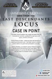 Locus #1 Credit Page