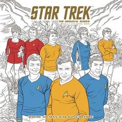 Star Trek the Original Series Coloring Book Cover