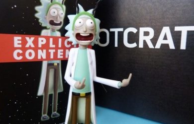 Rick figure from Rick & Morty--July 2017 Loot Crate